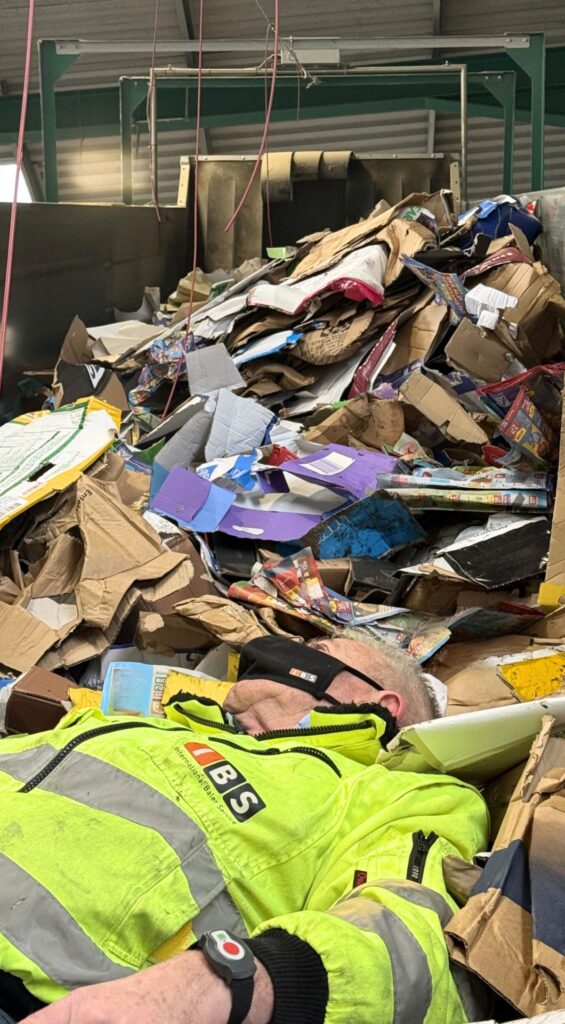 Personenschutzsystem Ballenpressen IBS Baler Melle